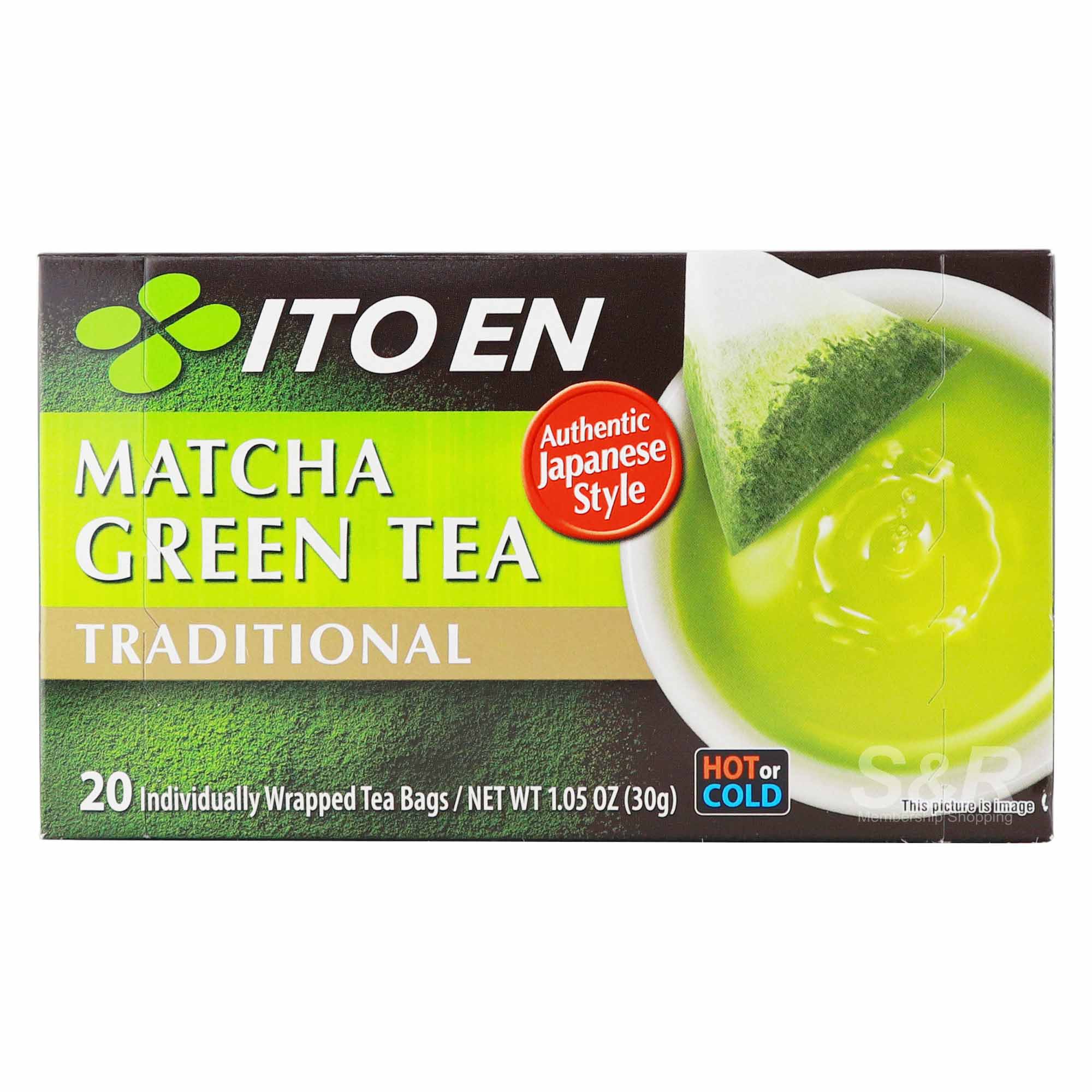 Ito En Matcha Green Tea Traditional 20 bags